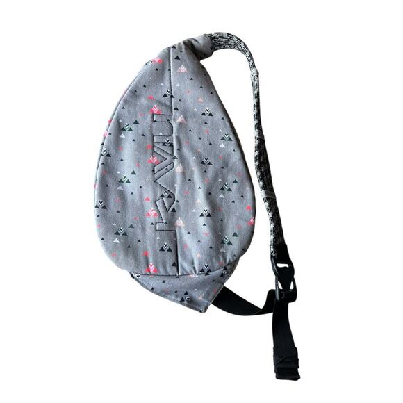 KAVU Rope‎ Sling Bag - Canvas Hiking Backpack Outdoors - Picture 3 of 6